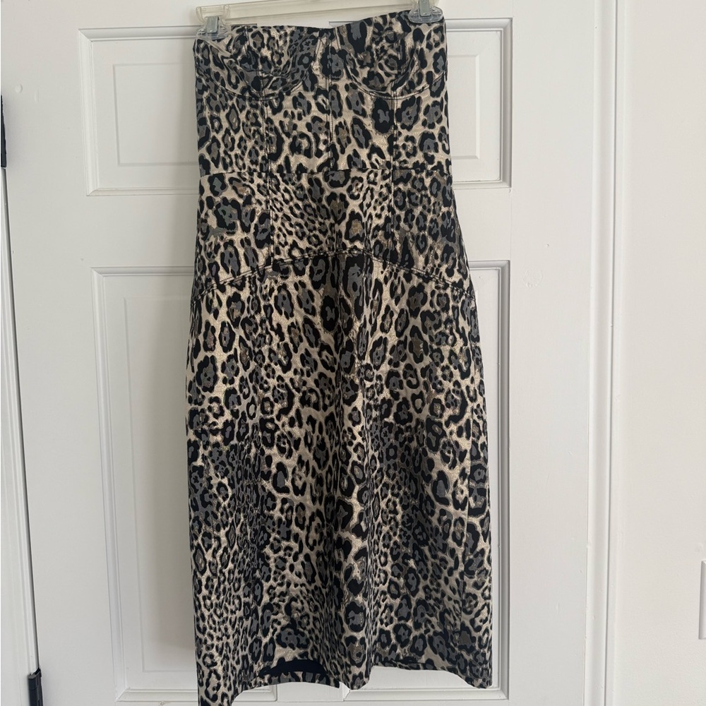 J. Crew Animal Print Dress